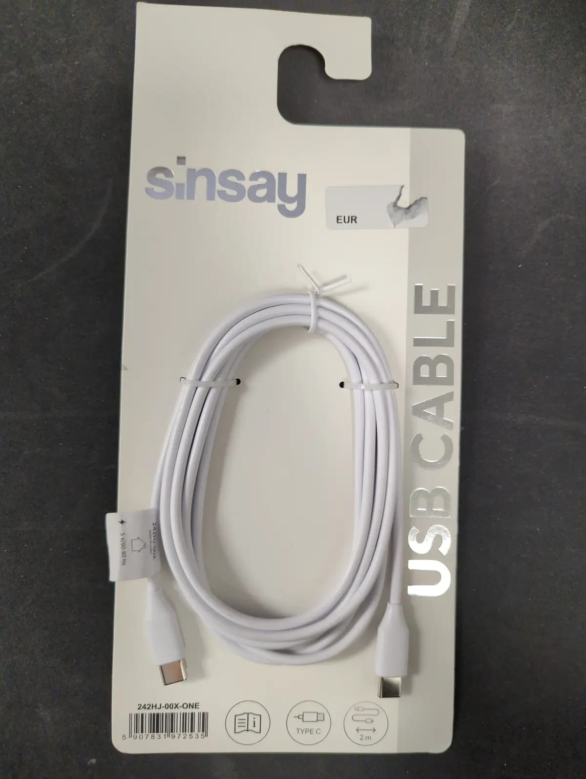 Sinsay USB cable type-c 2m
