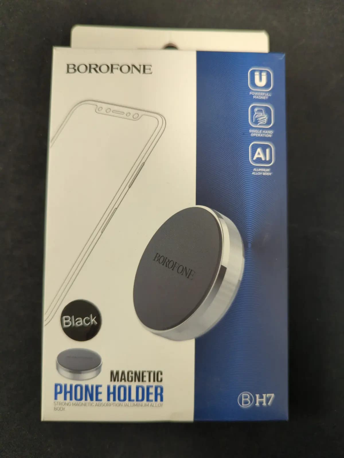 Telefono laikiklis Borofone BH7 Plane,magnetinis