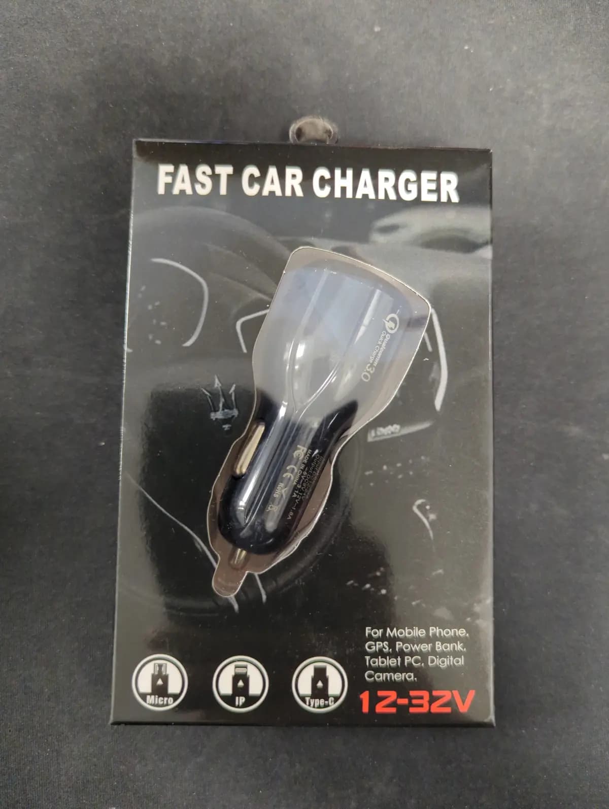 Automobilinis įkroviklis QC 3.0“ ir „AiPower“ dvigubas USB