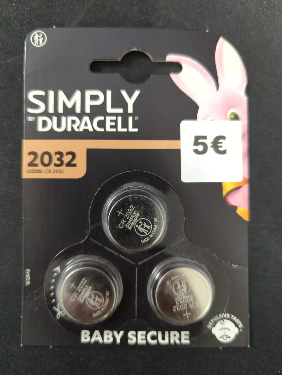 Duracell CR2032 3vnt
