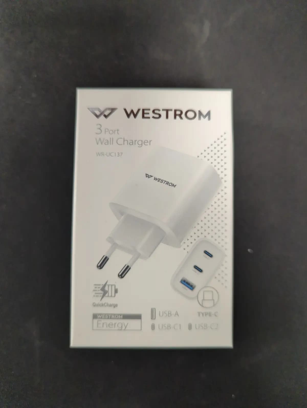 westrom 3 port wall charger wr-uc137