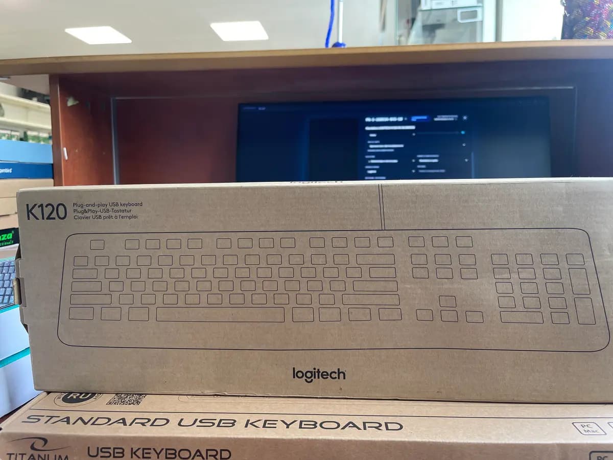 Klaviatūra LOGITECH K120 RU BUSINESS