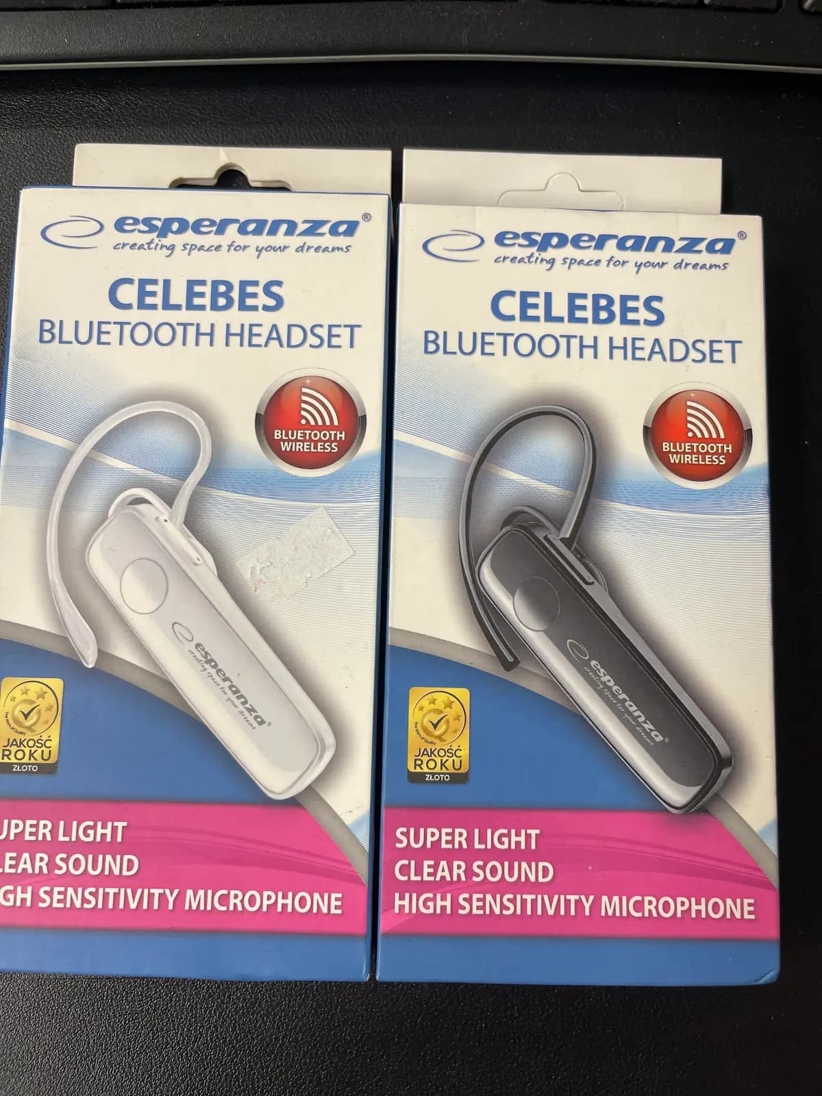 Esperanza EH184K juodas Bluetooth ausine
