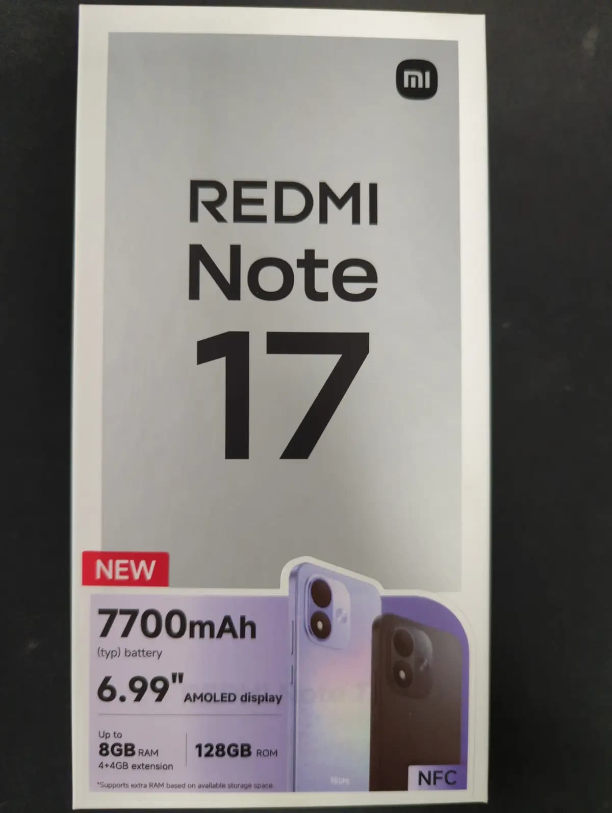 REDMI NOTE 17